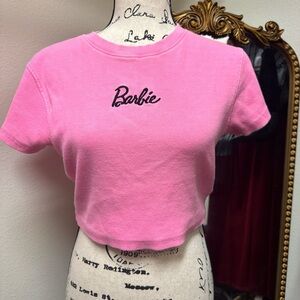 Pink Barbie Crop Top